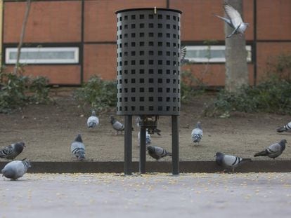 The new dispensers in Barcelona.