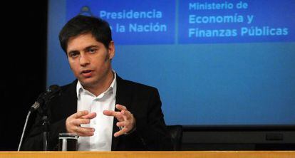 Argentinean Economy Minister Axel Kicillof.