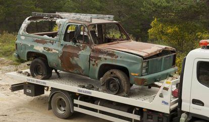 The body was found next to Martín Verfondern’s partly burnt car.