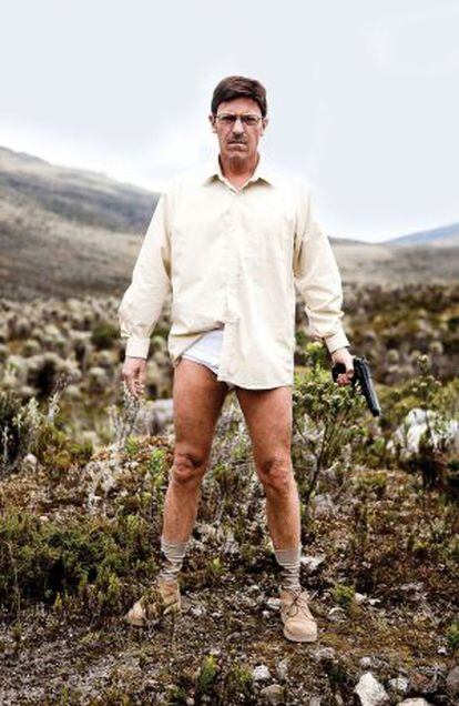 Even Walter White’s unflattering underwear makes an appearance in the remake.