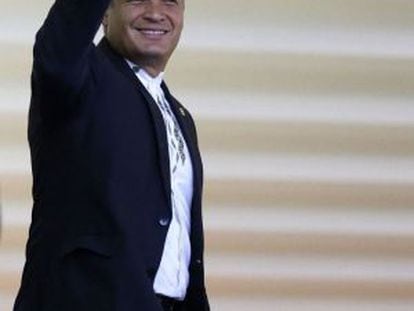 Ecuadorian President Rafael Correa: gas prices have gone up under his administration.