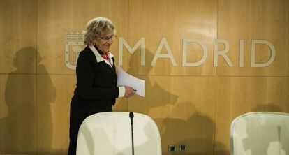 Madrid Mayor Manuela Carmena.