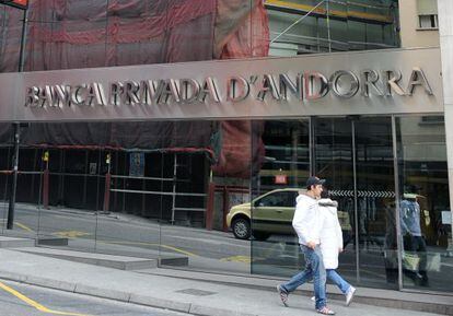 Offices of Banca Privada d&rsquo;Andorra in the principality. The bank has grown strongly in Spain in the past few years. 