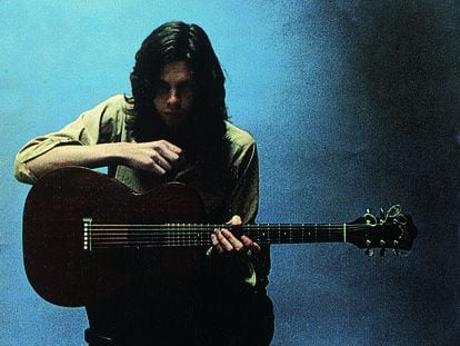 A photograph of Nick Drake that was used for the cover of his album ‘Bryter Layer’ (1970).