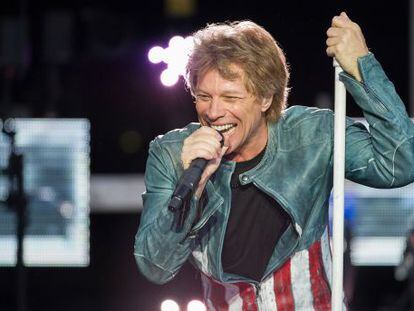Jon Bon Jovi performs in Munich on May 18. 