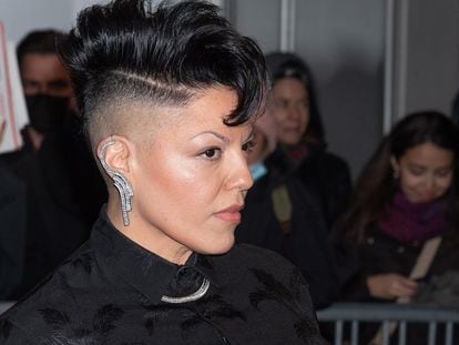 Sara Ramirez, who plays Che Díaz, at a screening of ‘And Just Like That’ in New York.