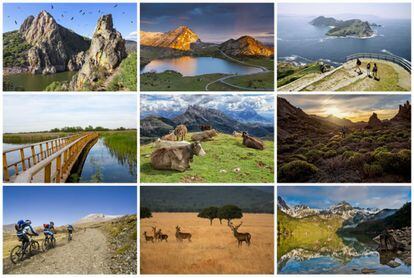 Spain’s 15 national parks – 10 on the mainland, four in the Canary Islands and one in the Balearic Islands – showcase the incredible diversity of the country’s landscape, from snowy mountains and grassy plains, to sparkling beaches.