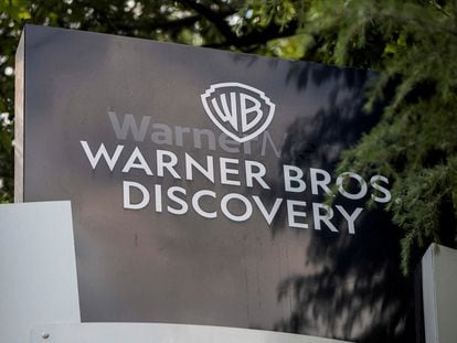 The exterior of the Warner Bros. Discovery Atlanta campus is pictured in Atlanta, Georgia, U.S. May 2, 2023.