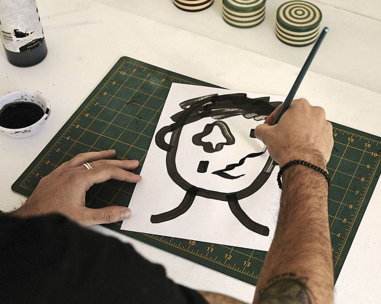 Pablo Delcán drawing