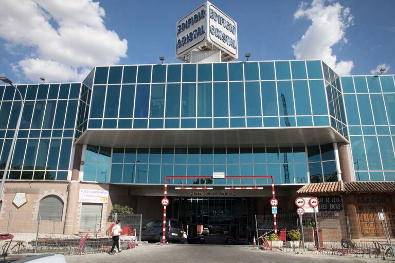 The building where Caberera’s body was found.
