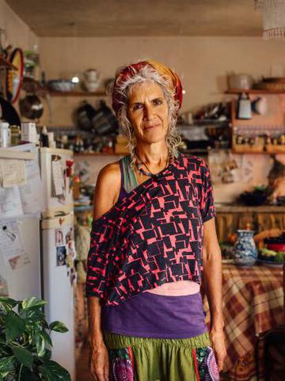 Ziza Fernandes is the owner of the Armonía farm in the Alpujarra mountains, which hosts yoga retreats and vegetarian cooking courses.