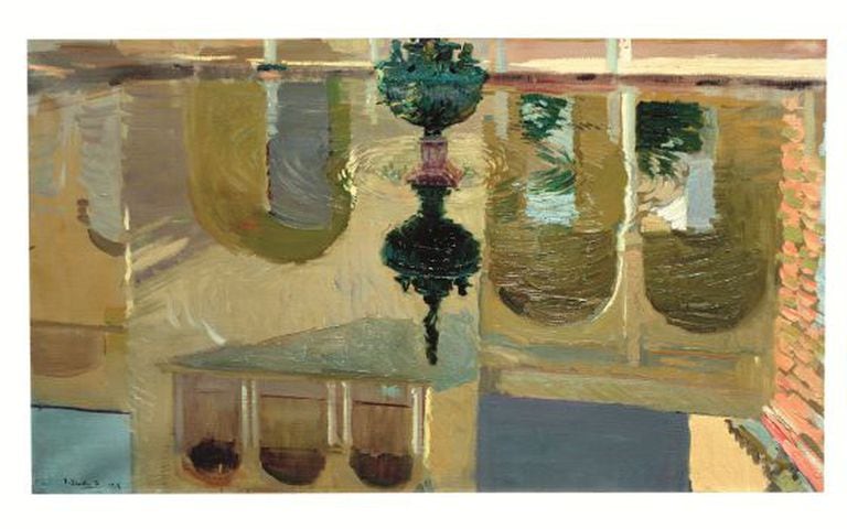 Joaquín Sorolla's 'Reflections in a Fountain,' which forms part of the 'Gardens of Light' exhibition.