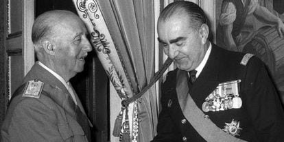 Franco and Carrero Blanco in 1969.