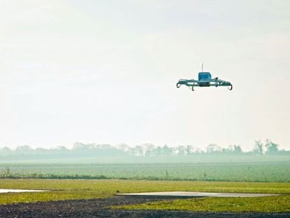 An Amazon drone.