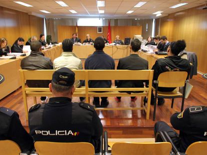 A Madrid court hearing in 2011.