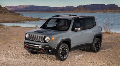 The 2015 Jeep Renegade.