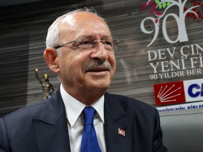 The candidate, Kemal Kiliçdaroglu, who has accused Russia of meddling in Turkey's elections.