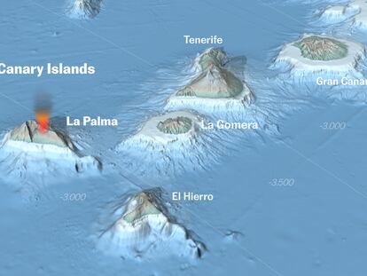 The underwater ‘hotspot’ feeding La Palma’s volcano will create new islands