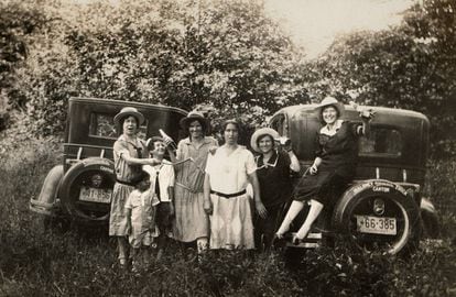 Spaniards in Canton, Ohio, one of the Spanish migrants hubs towards 1930.
