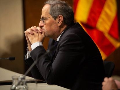 Catalan premier Quim Torra.