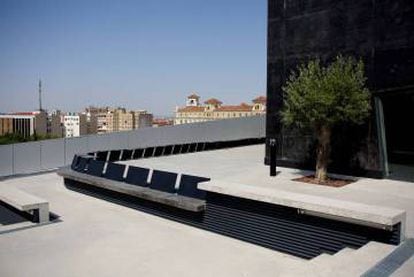 Rooftop at the CaixaForum building in Zaragoza