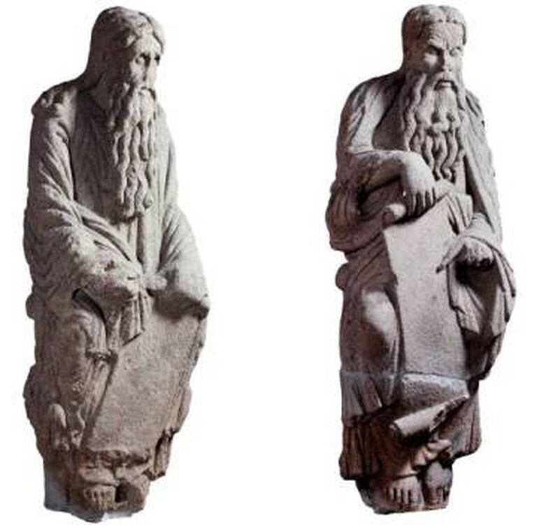 The Abraham and Isaac figures given to Franco.
