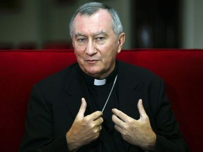 Vatican&#039;s newly appointed Secretary of State Monsignor Pietro Parolin.