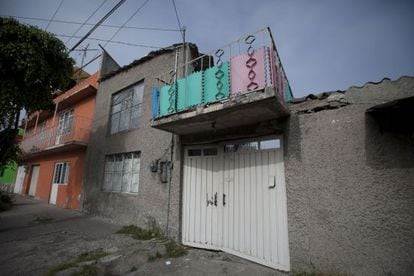 The house where the Iguala mayor and his wife were hiding out.