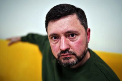 Vadym Boychenko, de jure mayor of Mariupol, during the interview he gave to EL PAÍS in Kyiv on Thursday, March 2.