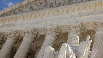 The U.S. Supreme Court building is seen in Washington, U.S., August 31, 2023.