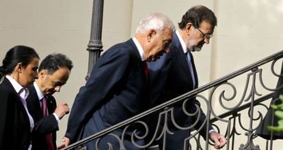 Mariano Rajoy and Foreign Minister José Manuel García-Margallo have discussed several referendum scenarios.