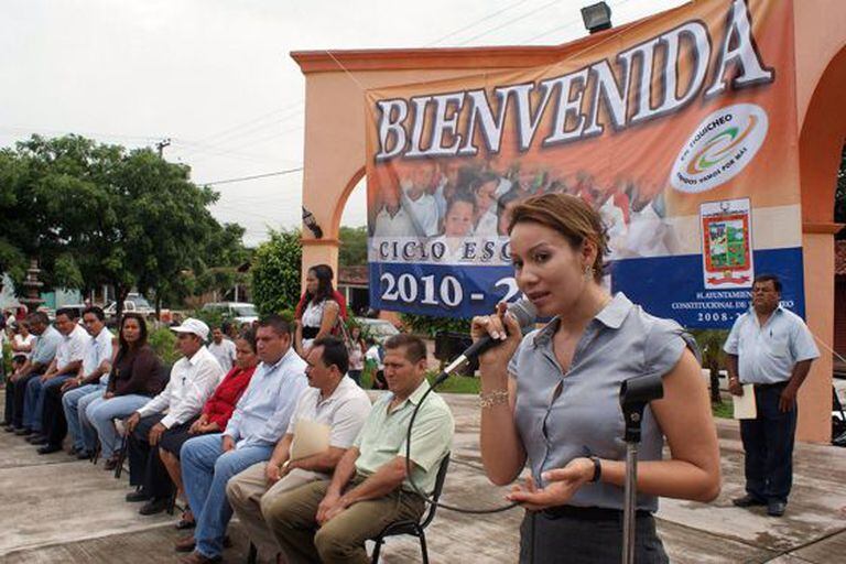 María Santos Gorrostieta in 2010.