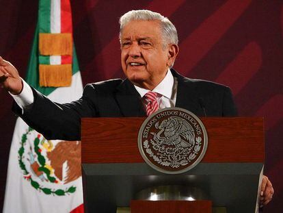Andrés Manuel López Obrador, in his morning press conference Friday 29 Septemebr, 2023.