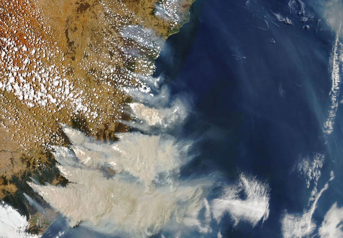 El humo de los incendios forestales reabre el agujero en la capa de ozono |  Ciencia y Tecnología