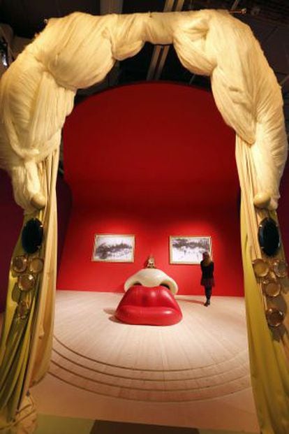 Dalí's "Rita Mae West room."
