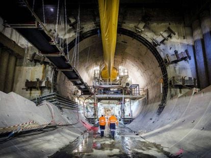 Spain's Acciona is building part of Brisbane's Legacy tunnel.