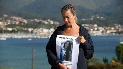 Diana López-Pinel, the mother of missing teen Diana Quer.