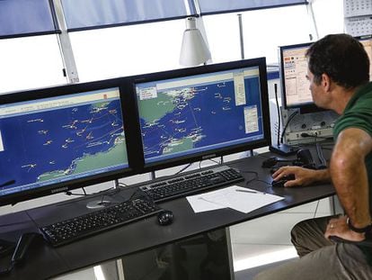 The Maritime Rescue Center in Tarifa coordinates the surveillance of the Strait of Gibraltar.