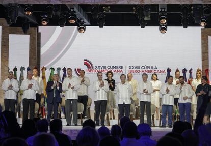 The inauguration of the XXVIII Ibero-American Summit on Friday in Santo Domingo.