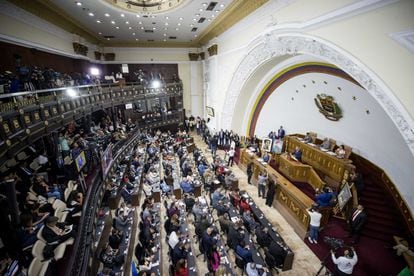 The National Assembly in Caracas on Wednesday.
