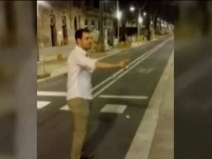 The video showing the attack went viral on the social networks (Spanish voiceover).