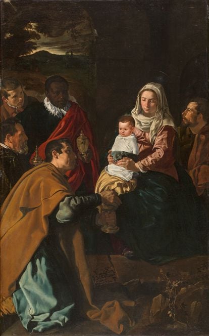 ‘Adoration of the Magi’ (‘Adoración de los Reyes Magos’) by Diego Velázquez. 