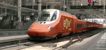 A simulation of what the EVA train will look like.