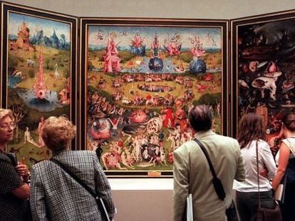 Hieronymus Bosch's 'The Garden of Earthly Delights' is a major visitor draw at the Prado Museum.