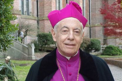 Archbishop Héctor Aguer in May 2016 in La Plata, Buenos Aires.