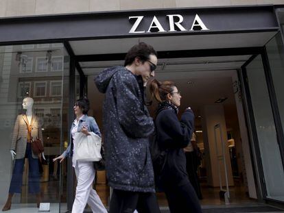 A Zara store in Madrid.