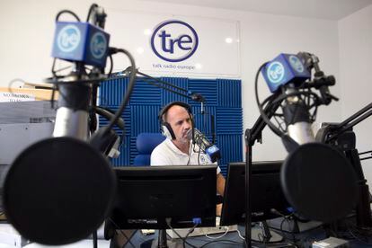 Talk Radio Europe host Giles Brown.