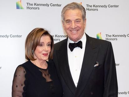 House Speaker Nancy Pelosi and her husband, Paul Pelosi, in 2019.