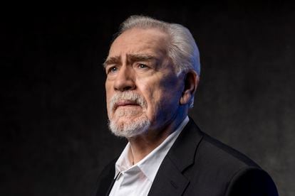 Brian Cox, who plays Logan Roy in Succession, in a promo picture, February, 2023