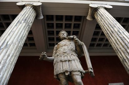Statue of Marcus Aurelius.